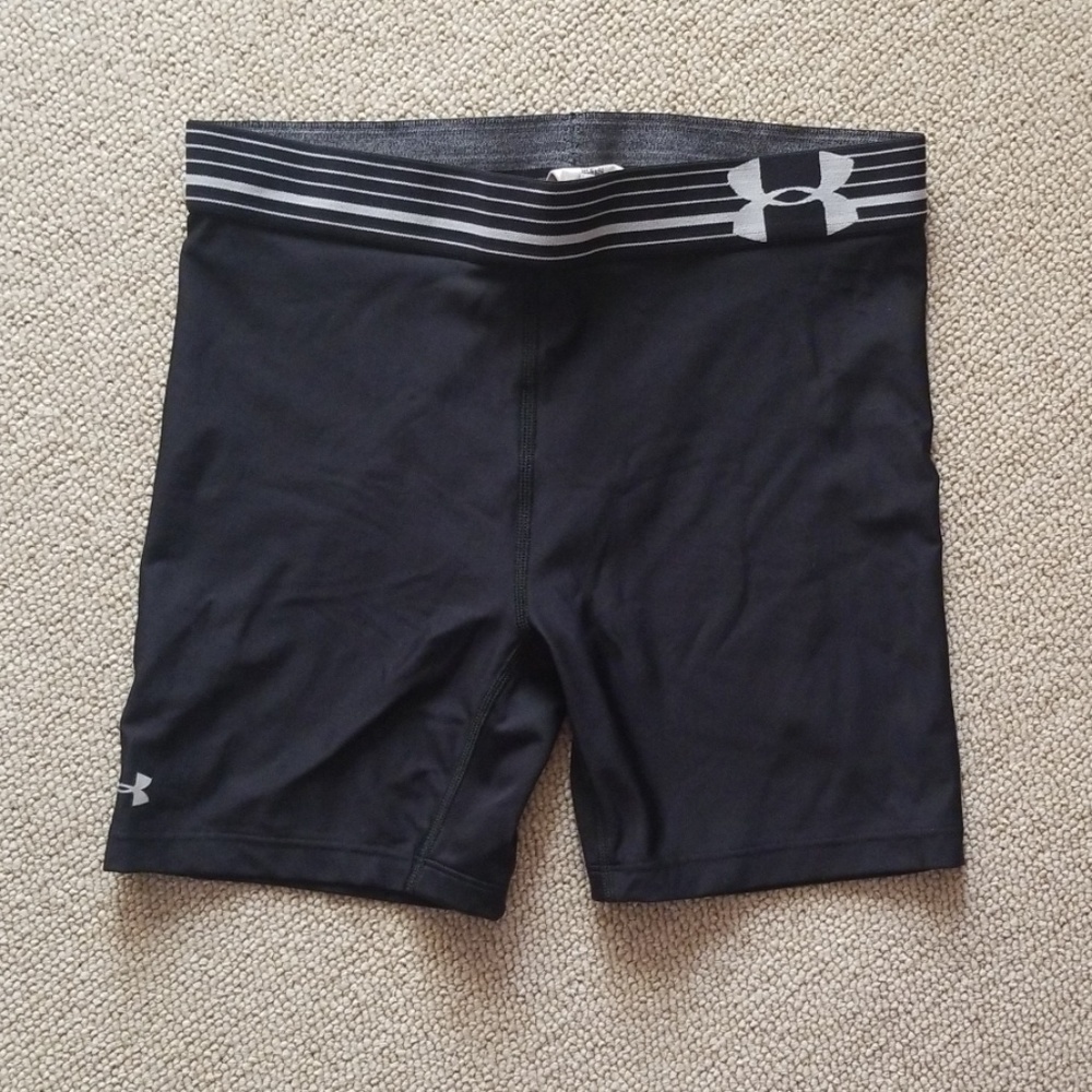 Under armour compression biker shorts